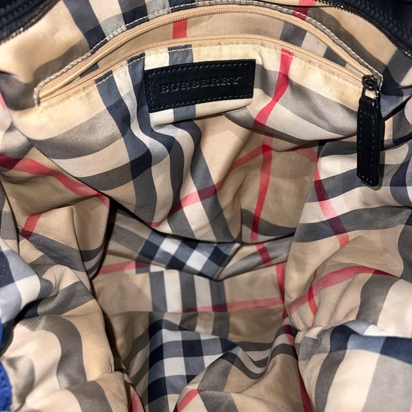 Auth.✅ Burberry Blue Nylon Tote💙 - Picture 7 of 16